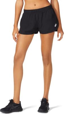 Asics Core Split Short Pantaloncini, Performance Black, M Donna