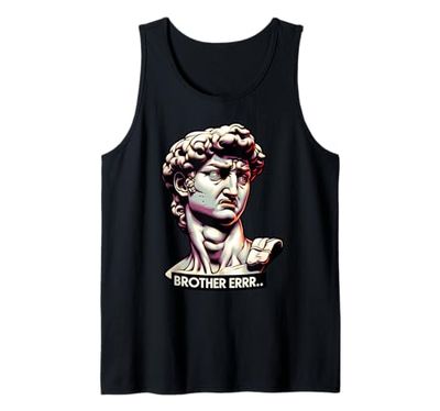 Fratello Errr Meme e divertente statua di David Michelangelo Canotta