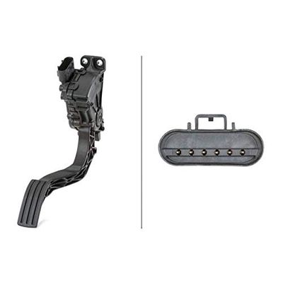 HELLA 6PV 010 946-151 Sensor, posição pedal - para veículo. Direção esquerda - Caixa de velocidades manual