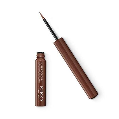 KIKO Milano Super Colour Waterproof Eyeliner 08 | Eye-Liner Liquide Coloré Ultra-Couvrant Et Résistant À L’Eau