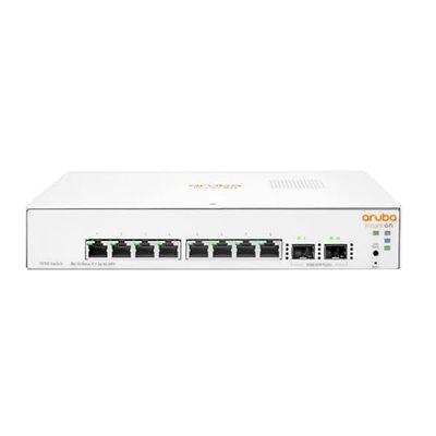 1U 8xGbE 2xSFP Switch met vereenvoudigd beheer, ideaal voor kleine en middelgrote netwerken, verbetert de connectiviteit en optimaliseert de prestaties.