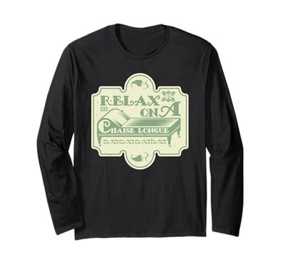 Relax on a Chaise longue Long Sleeve T-Shirt