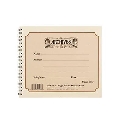 D'Addario Orchestral B6S-64 Cuaderno de música