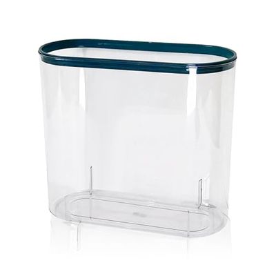 ASelected Pattumiera sottile, 12 l, in plastica trasparente, per bagno, cucina, ufficio