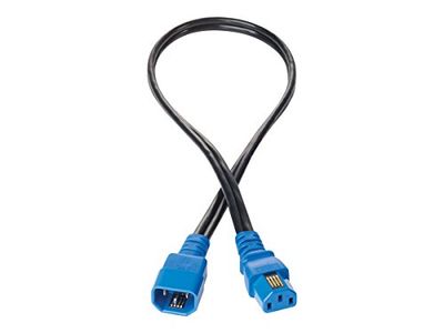HP AF575A kabel (stekker/bus, 1,2 m, 250 V, 16 A, 26,6 cm) zwart