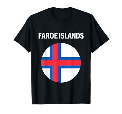 Bandiera Isole Faroe Moderna Maglietta