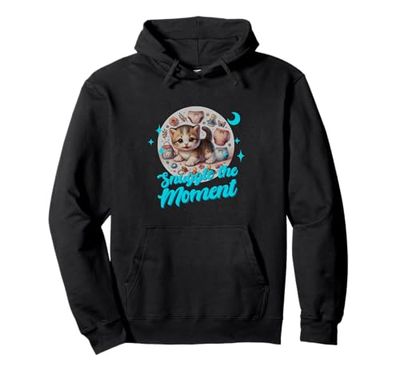 Snuggle the Moment Cute per baby pannolino gatto coccole Felpa con Cappuccio