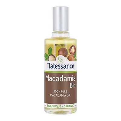Natessance - Huile De Macadamia Bio - 100% Pure - Certifié Agriculture Biologique - Flacon de 50 ml