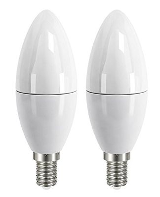 Garza 400771 LED-lamp, kaarsvorm, 35 W, 2 stuks