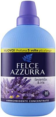 Set 12 FELCE Azzurra Ammorbidente Mini Lavanda 30 Lav.New 750Ml Detersivo Lavatrice