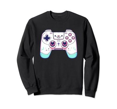 Gaming Controller Cartoon Look Juegos Sudadera