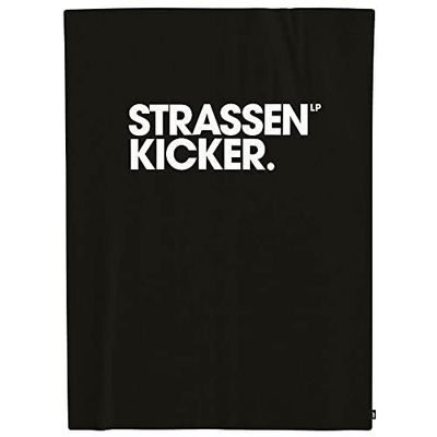 STRASSENKICKER Wellsoft-fleece deken, Made in Green, 150x200 cm, 100% polyester, Wellsoft, Met officieel label