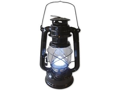 Happy People 78363 Lampe tempête à LED Noir