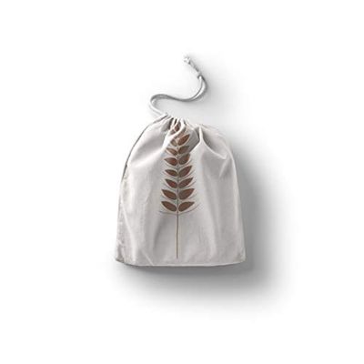 Bonamaison Printed Cotton Produce Bag with Drawstring, Reusable Grocery Bag, Biodegradable Eco-Friendly Bags, Travel Pouch, Sachet Bags, Shopping Bag, Eco Friendly, Foldable, Size: 12x15 cm