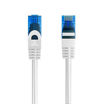 Ewent EW-5U-005W - Cable de red, Patch CAT 5e U/UTP, AWG 26/7, 2 conectores RJ45 Blanco, 0,5 mt