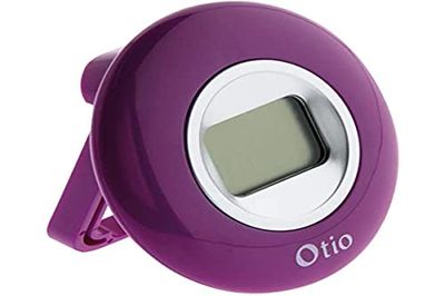 Thermomètre d'intérieur violet écran LCD - Otio