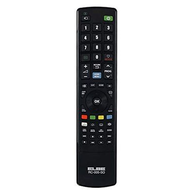 Elbe RC-005-SO Vervangende afstandsbediening voor Sony TV, zwart