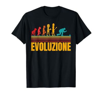 Bocce Evoluzione Divertente Maglietta