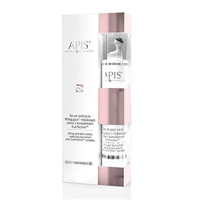 APIS Serum pod oczy lifting i redukcja cieni pod oczami z kompleksem Eye-Fective, wygładzanie i lifting skóry wokół oczu, 10 ml