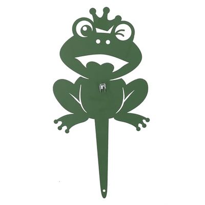 Vacchetti Porte-zampirone en métal Grenouille Verte 18 x 2 x 36 cm