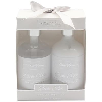 Lesser & Pavey Desire Aroma Christmas Warm Cotton Hand Care Set Set For All Type Skin | Hydrating Hand Cream & Lip Balm For Everyday Use | Vegan Friendly Beauty Essentials For Women & Men
