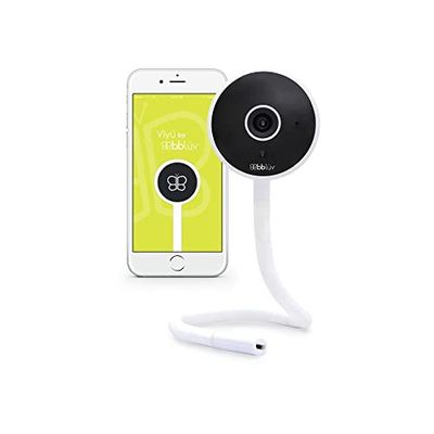 BBLUV Videocamera Wifi Per Bambini E Neonati, Per Cameretta, bianco