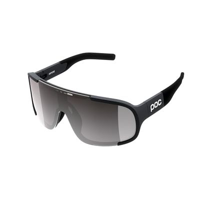 POC Unisex Adult Aspire zonnebril, Uranium Black/Clarity Road/Sunny Silver, One Size, Uranium Black/Clarity Road/Sunny Silver, One Size