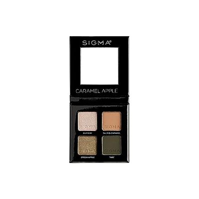 Eyeshadow Quad - Caramel Apple by SIGMA for Women - 0.14 oz Eye Shadow