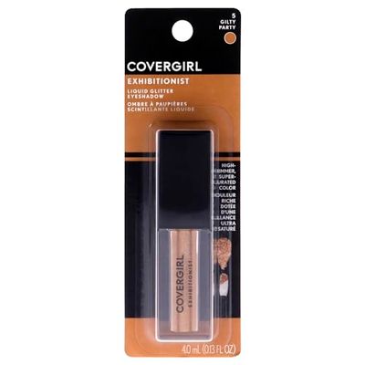 CoverGirl Exhibitionist Liquid Glitter Eyeshadow - 5 Gilty Party For Women 0.13 oz Eye Shadow