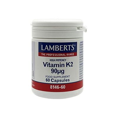 Lamberts Vitamina K2 90 ug - 60 Cápsulas