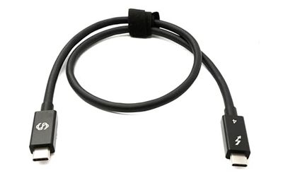 System-S Thunderbolt 4 50 cm Câble Type C mâle vers mâle 40 Gbit/s 240 W Câble Adaptateur