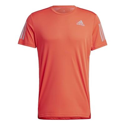 adidas Own The Run Tee Maglietta, Rojbri/Refsil, S Uomo