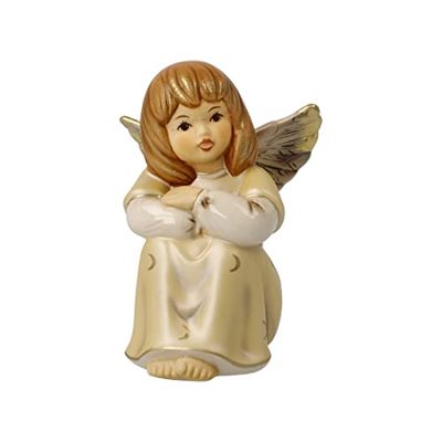 Goebel Figura de ángel de ensueño en Color champán de Loza, 41-658-07-1