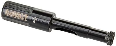 DeWalt DT6038-QZ Broca de diamante de 6 mm para perfuração em azulejo