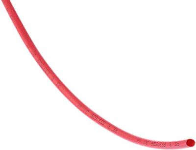 RS PRO Warmtekrimpkous, polyolefine, rood, Ø 3 mm, krimpverhouding 3:1, lengte 10 m, rol van 10 meter
