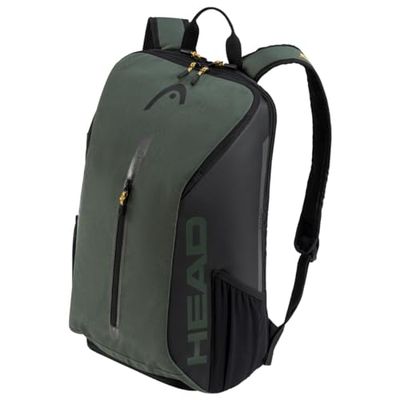 HEAD Tour Backpack 25l Bolsa de Tenis, Thyme/Banana, Unisex Adulto