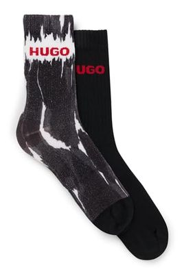 HUGO 2P QS RIB COWCAMO PA, zwart 1, 40-46 EU