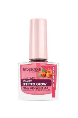 Deborah Milano Nagellack för svaga sprickbildande naglar, glöd, lyser och sublimerar naglarna med jojobaolja, förbättrar nagelns naturliga färg, 8,5 ml