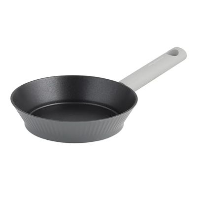 FLORINA Poêle à frire en aluminium Serrano 20 cm I Poêle à frire avec poignées Soft Touch I Légère et robuste I Revêtement anti-adhésif I Structure rayée | Design élégant
