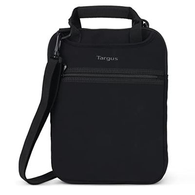 Targus - Custodia verticale per computer portatile da viaggio, con manici a scomparsa, con imbottitura protettiva per computer portatili da 12", colore: nero (TSS912)