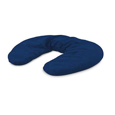 Römer Wellness Cojín Cervical (Exterior de poliéster, Interior: 100% algodón, 35 x 27 x 3,5 cm), Color Azul