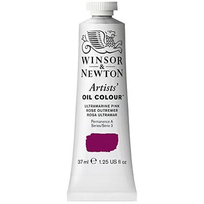 Winsor & Newton 1214669 Artists - Colore ad olio per artisti con la massima pigmentazione possibile, massima resistenza alla luce, tubo da 37 ml - Rosa Oltremare