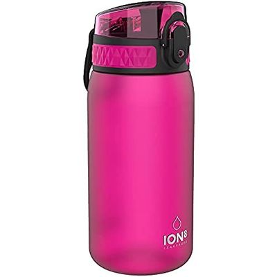 Ion8 Lekvrije waterfles voor kinderen, BPA-vrij, 400 ml (13 oz)