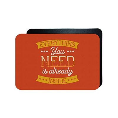 Bonamaison, Alfombrilla de ratón Rectangular con impresión Digital para Juegos, Base Antideslizante, para Oficina y hogar, Juego Individual, tamaño S, 45 x 30 cm