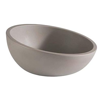 APS 84835 ELEMENT LOOK Ronde melamine schaal met anti-slip voeten, Ø 21, 5 x 5, 5/9, 5 cm 0,7 l