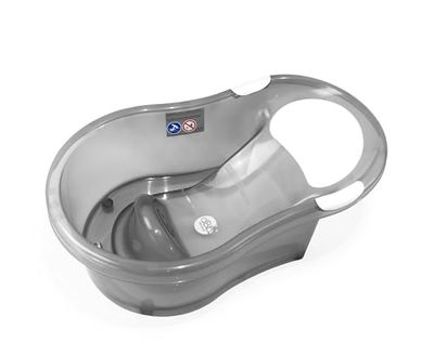 DBB Remond, para la tina de baño con gorila integrado, 0-6 meses, Gray (Grise translúcida)