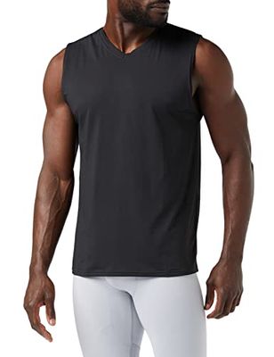 MEETYOO T3 Vest, V-Nero, M Uomo