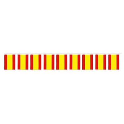 Guirca Slinger 50 m vlaggen Spanje 20 x 30, meerkleurig (18508)