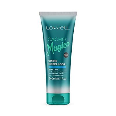 Lowell- Shampoo Cacho Magico -240G- Privo di solfati, parabeni e petrolati, favorisce l'idratazione naturale e protettiva dei ricci con piacevole sensorialità e non unge.