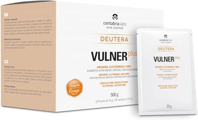 Vulner Plus, arginina, glutammina e HMB- piaghe da decubito (30 buste 24 g)